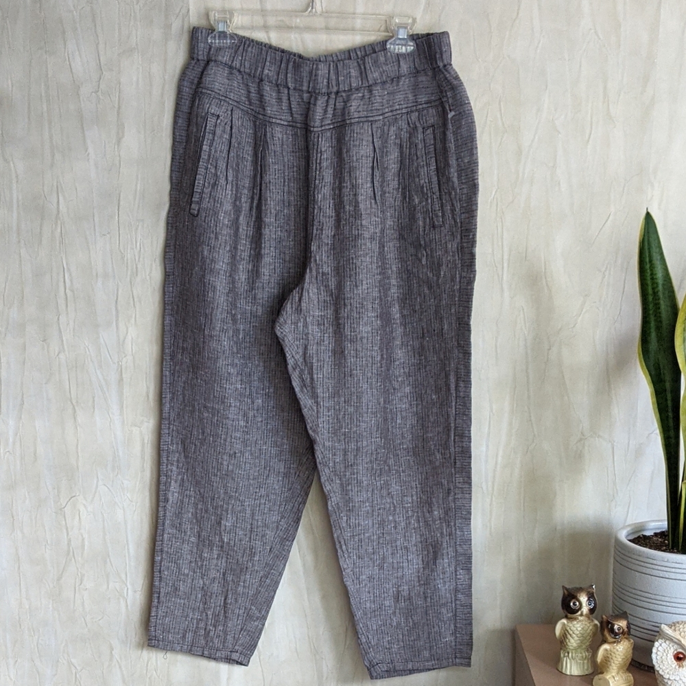Anthropologie Hei Hei Linen Joggers